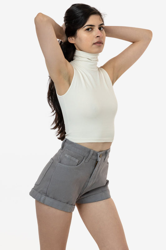 RBDW05GD - Bull Denim Garment Dye Cuff Short