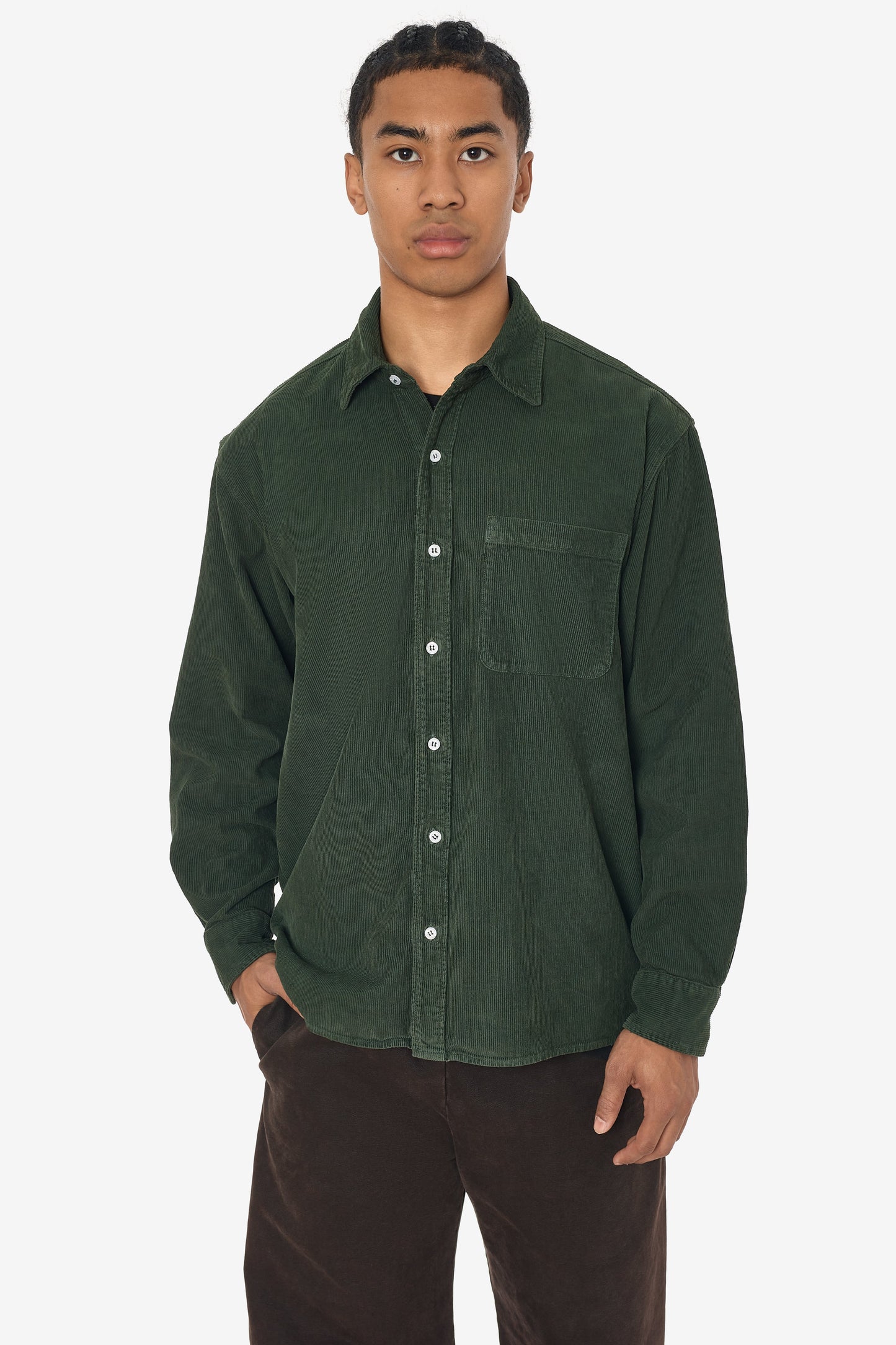 RCD402GD - Corduroy Button Down Shirt