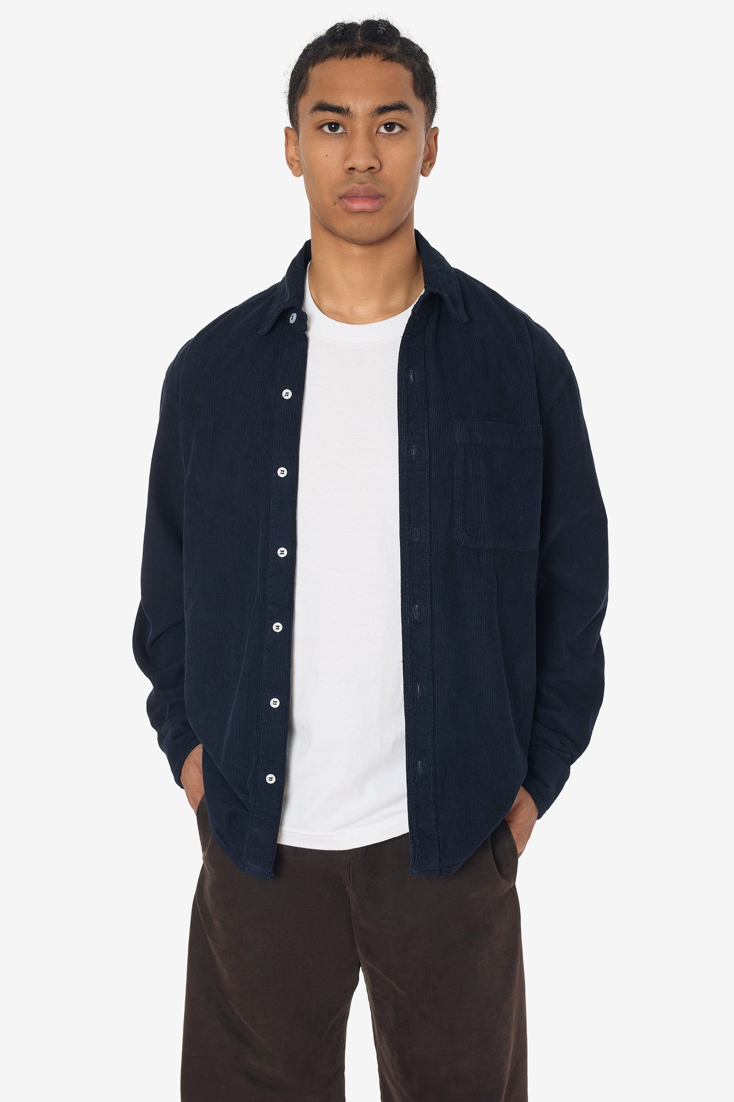 RCD402GD - Corduroy Button Down Shirt