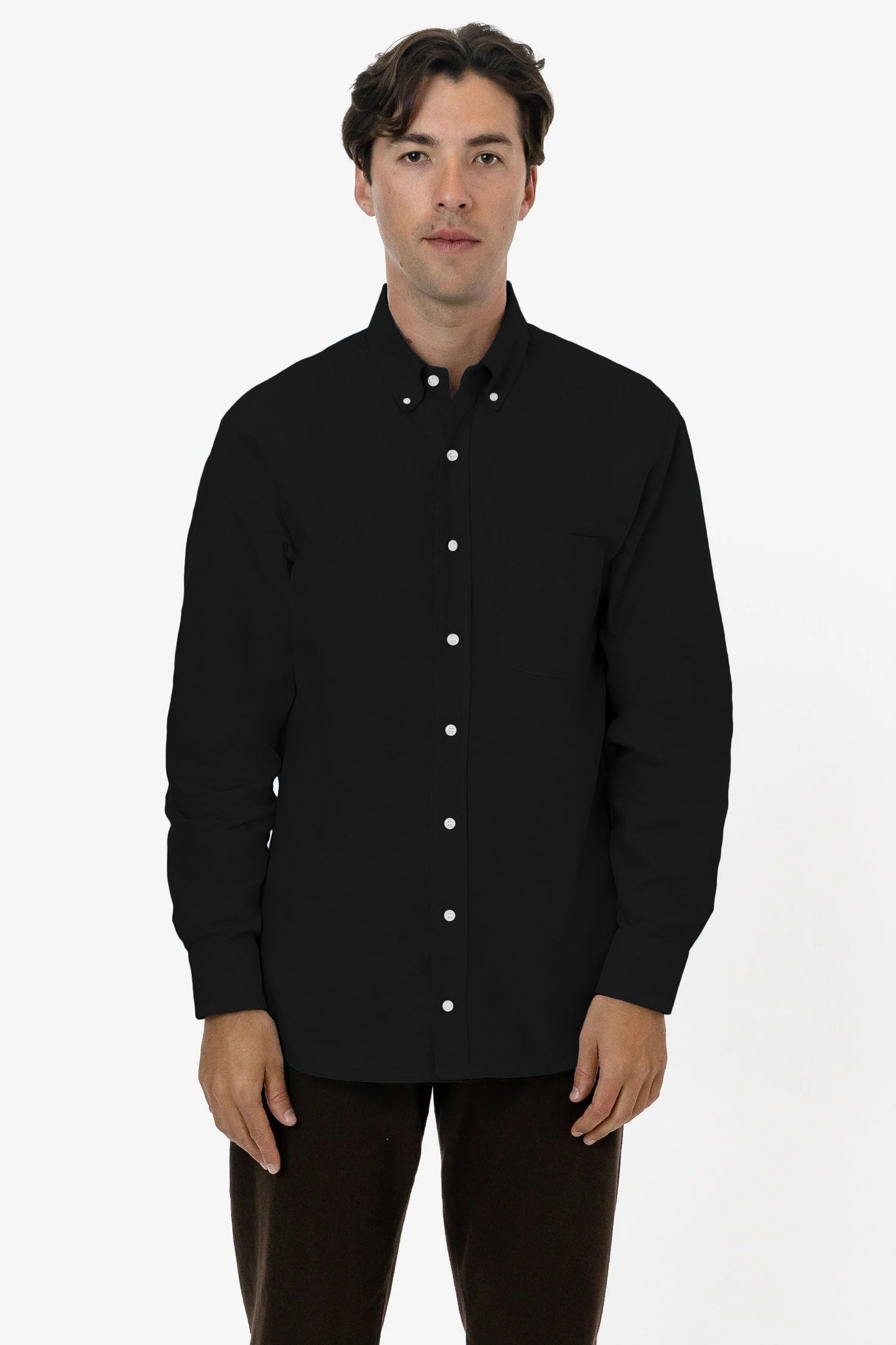 RCP402 - Classic Long Sleeve Oxford Button Down Shirt