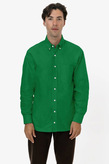 RCP402 - Classic Long Sleeve Oxford Button Down Shirt