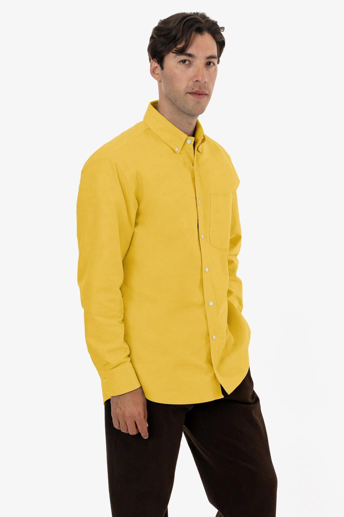 RCP402 - Classic Long Sleeve Oxford Button Down Shirt
