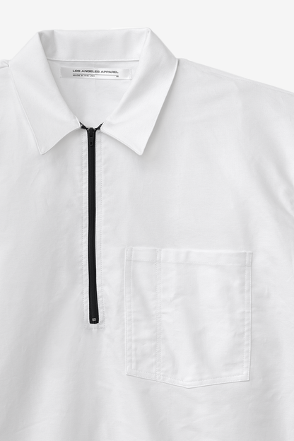 RCP409 - Oxford Zip-Up Work Shirt
