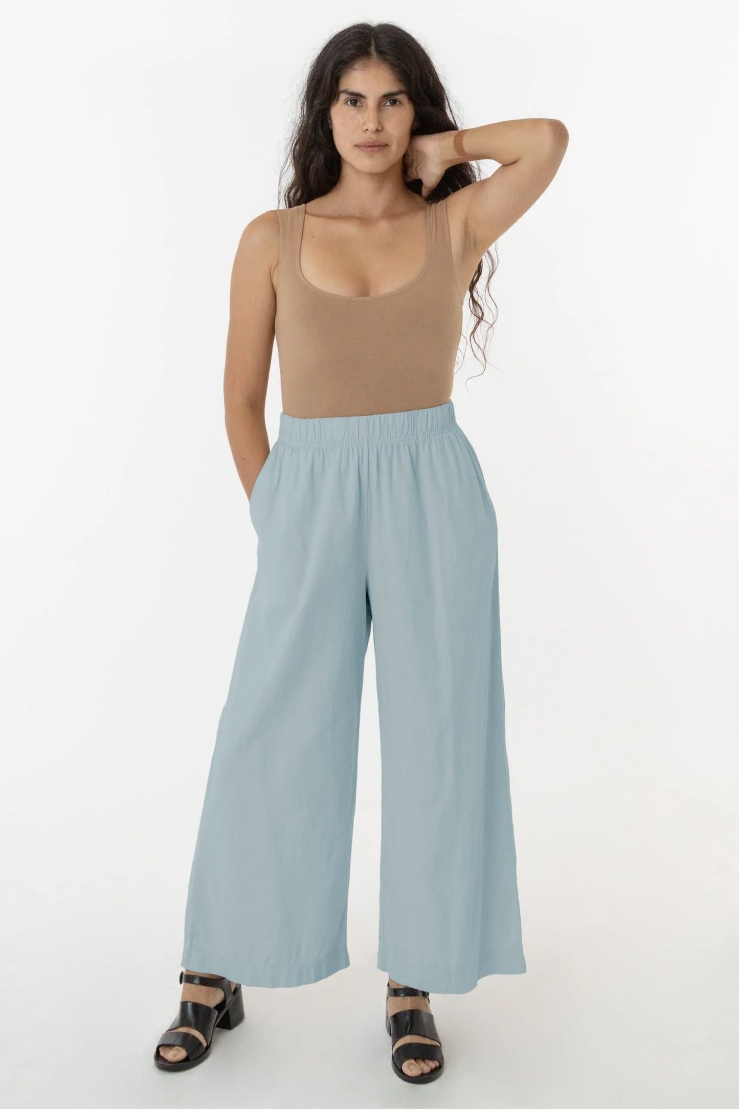 RCT308 - Cotton Twill Wide Pants