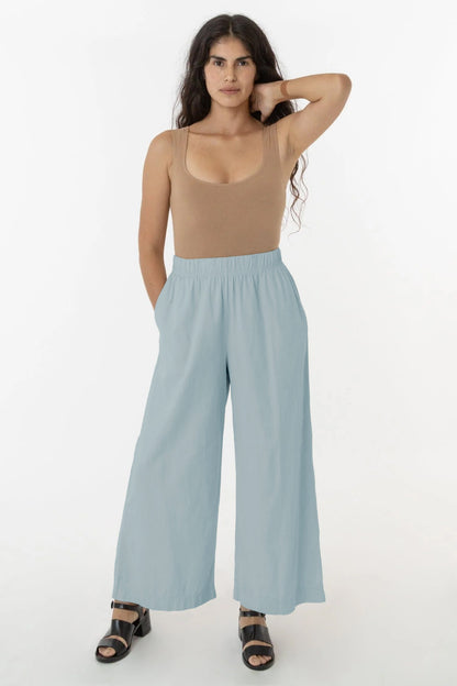RCT308 - Cotton Twill Wide Pants