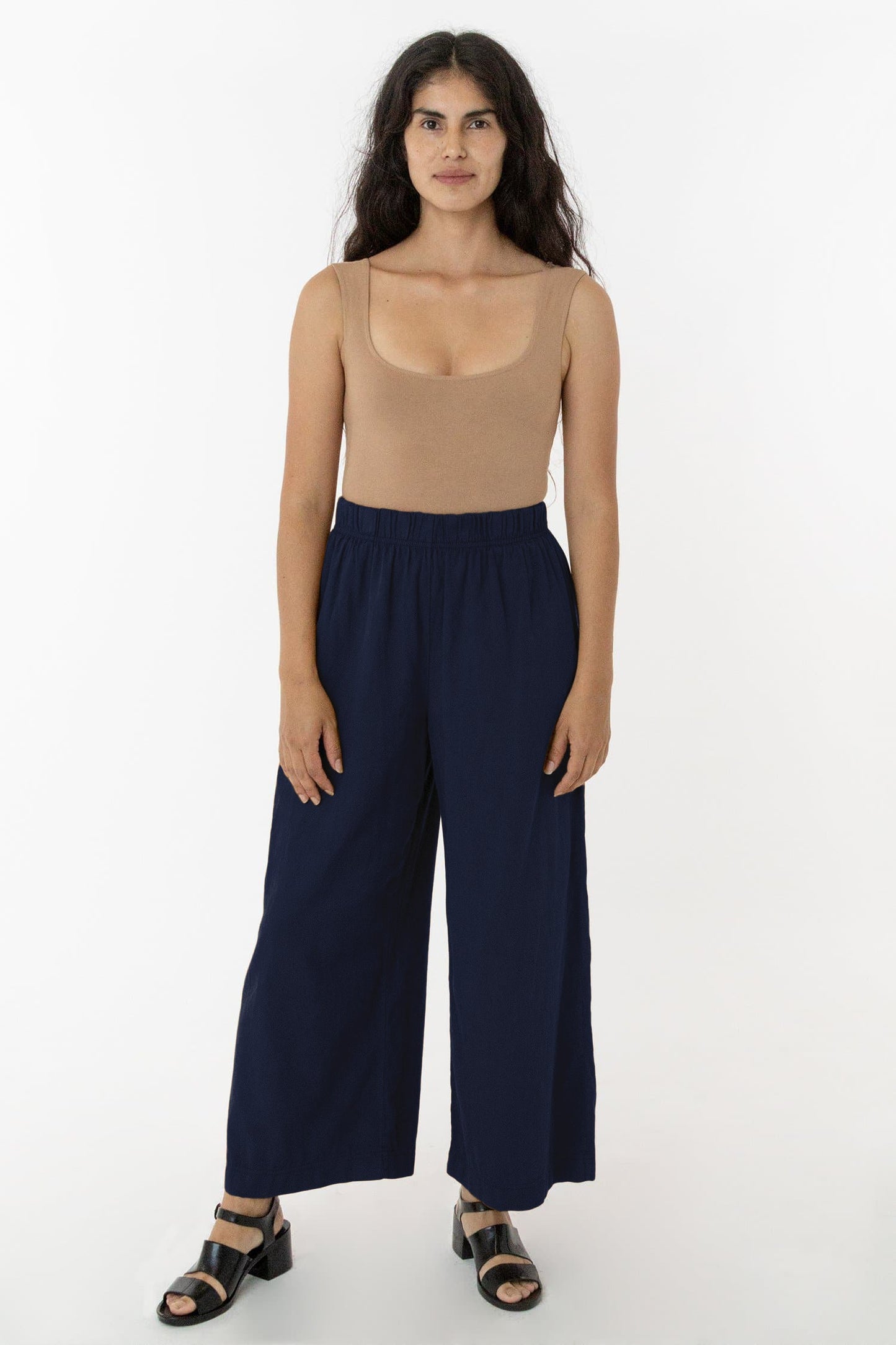 RCT308 - Cotton Twill Wide Pants
