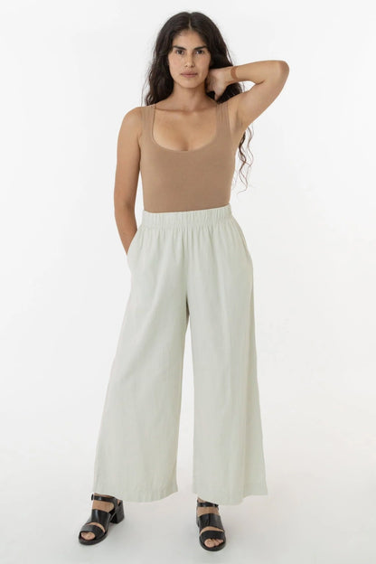 RCT308 - Cotton Twill Wide Pants