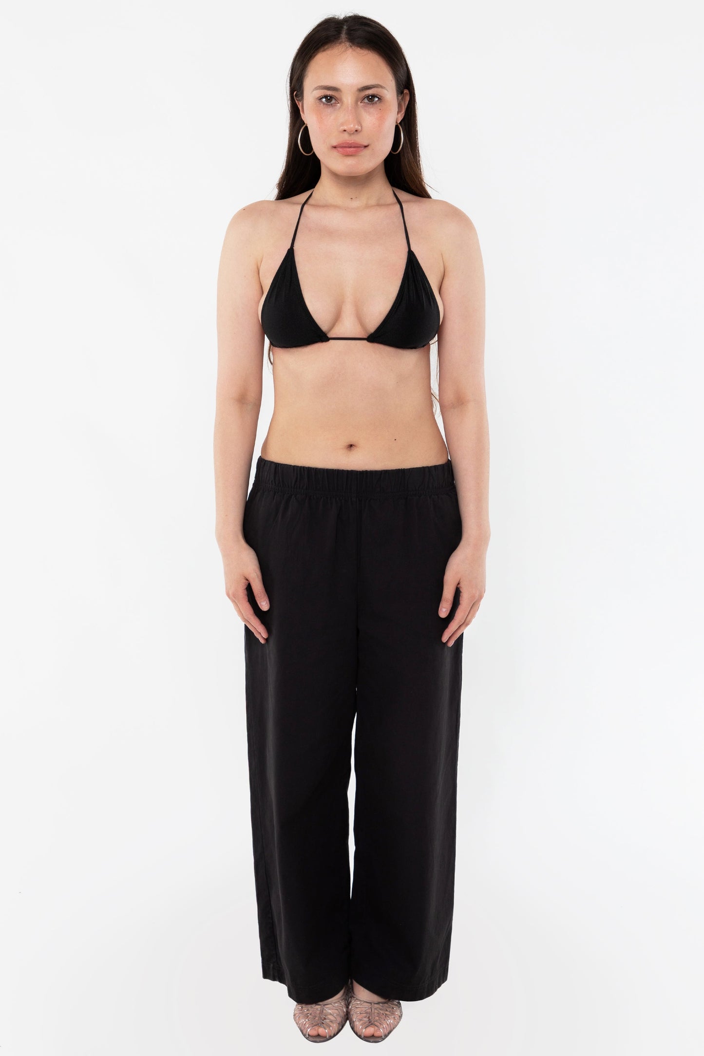 RCT308 - Cotton Twill Wide Pants