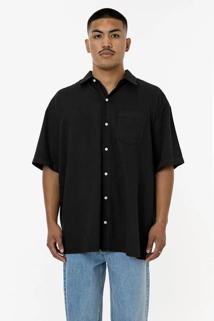 RCT419GD - Cotton Twill Casual Button Up Shirt