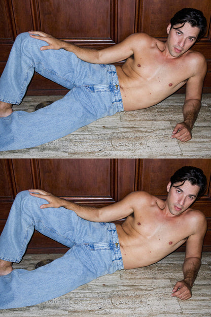 RDNM410 - Men's Loose Fit Jeans