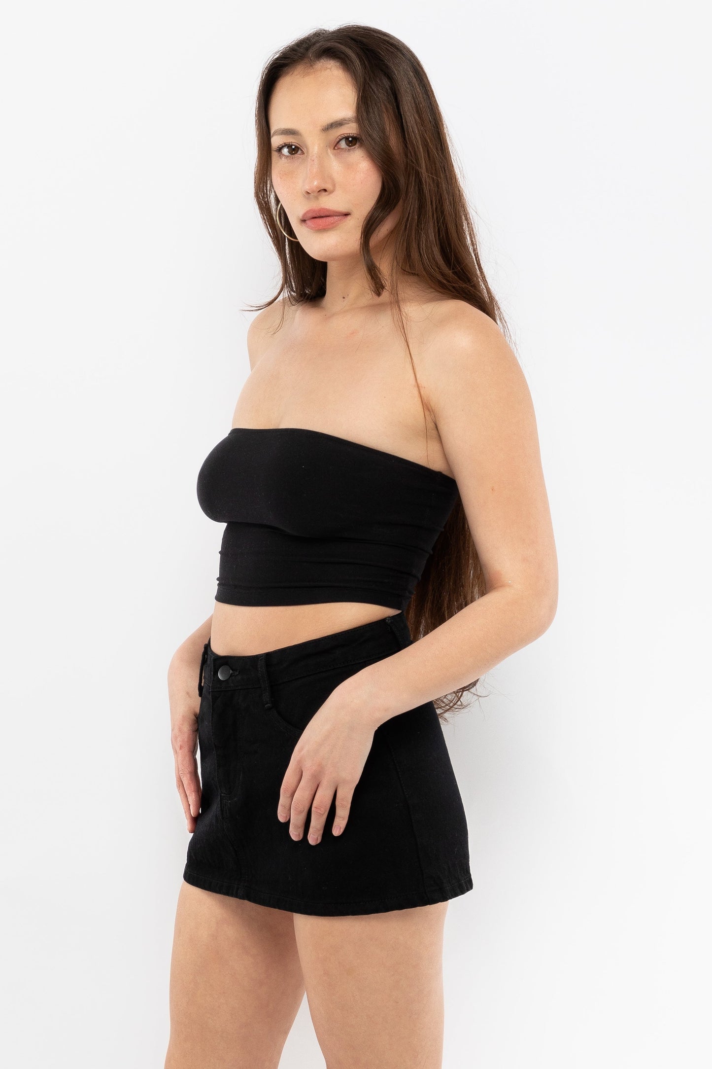 RDNW30 - Denim Micro Mini Skirt