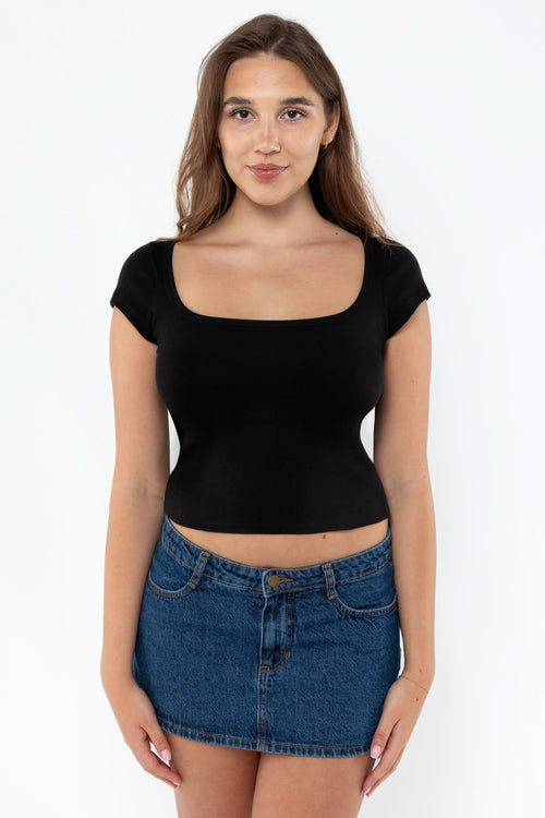 RDNW30 - Denim Micro Mini Skirt