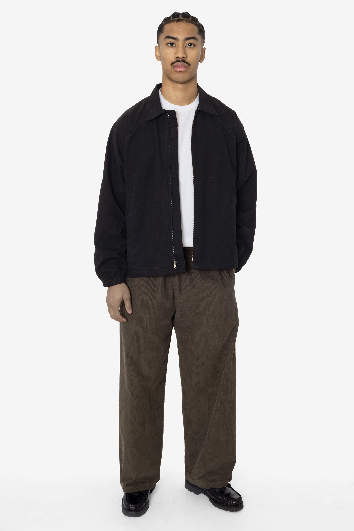 RHC401GD - 8oz Heavy Micro Canvas Zip-up Raglan Jacket