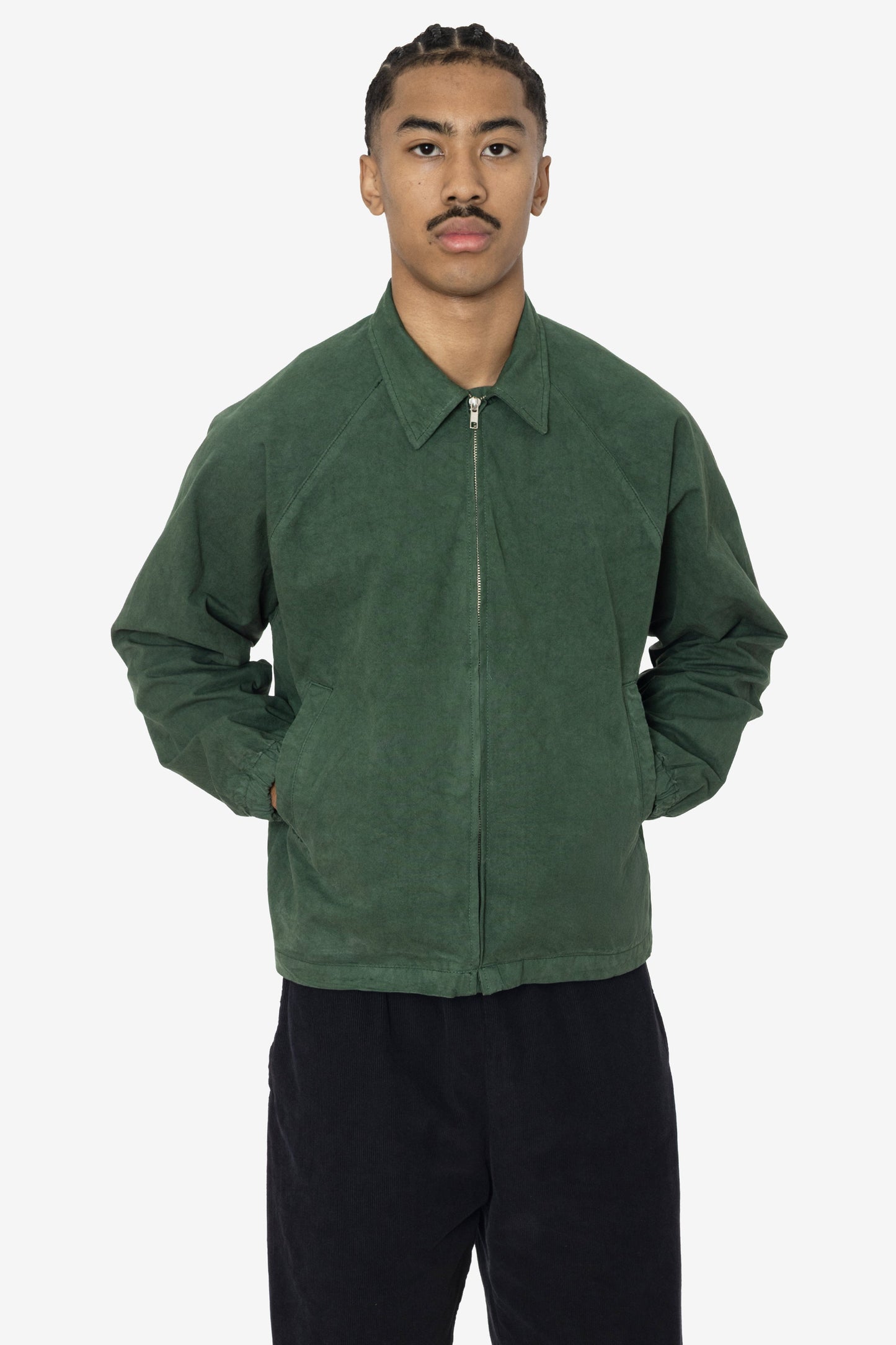 RHC401GD - 8oz Heavy Micro Canvas Zip-up Raglan Jacket