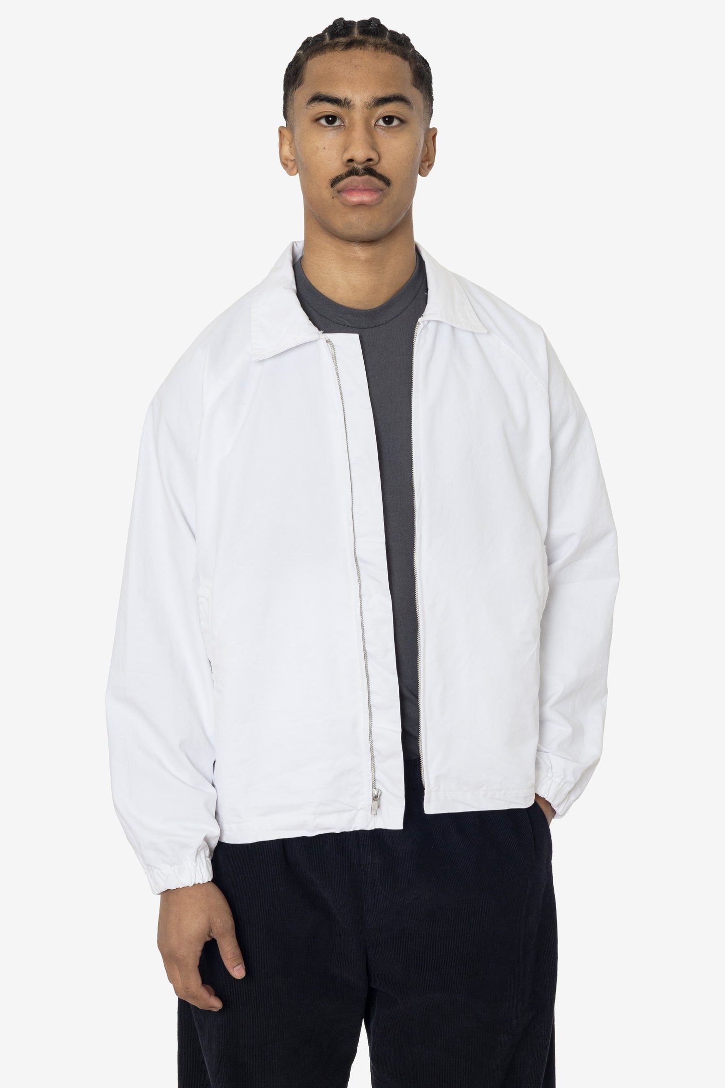 RHC401GD - 8oz Heavy Micro Canvas Zip-up Raglan Jacket