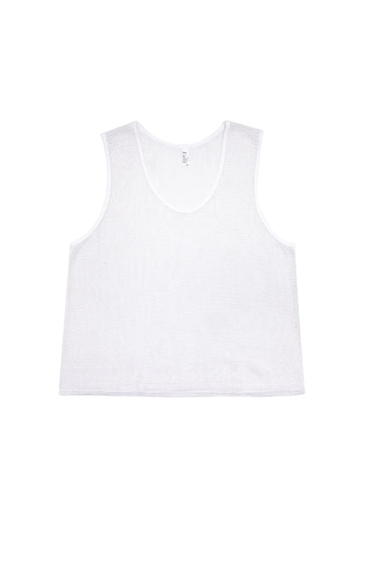 RIN15GD - Unisex Cotton Fishnet Tank Top