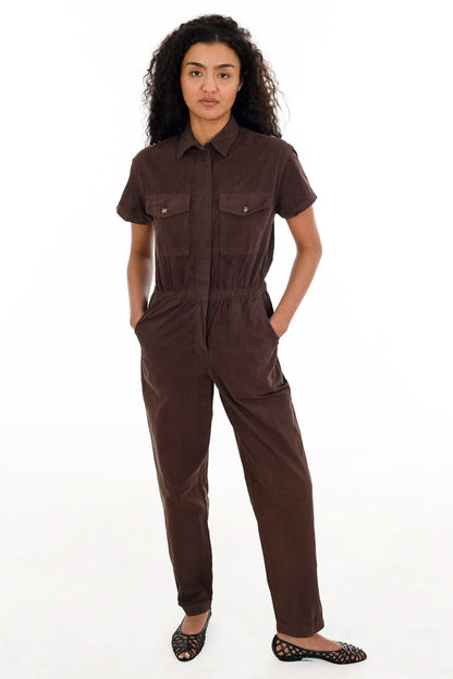 RJC3201GD - Short Sleeve Utility Jumpsuit