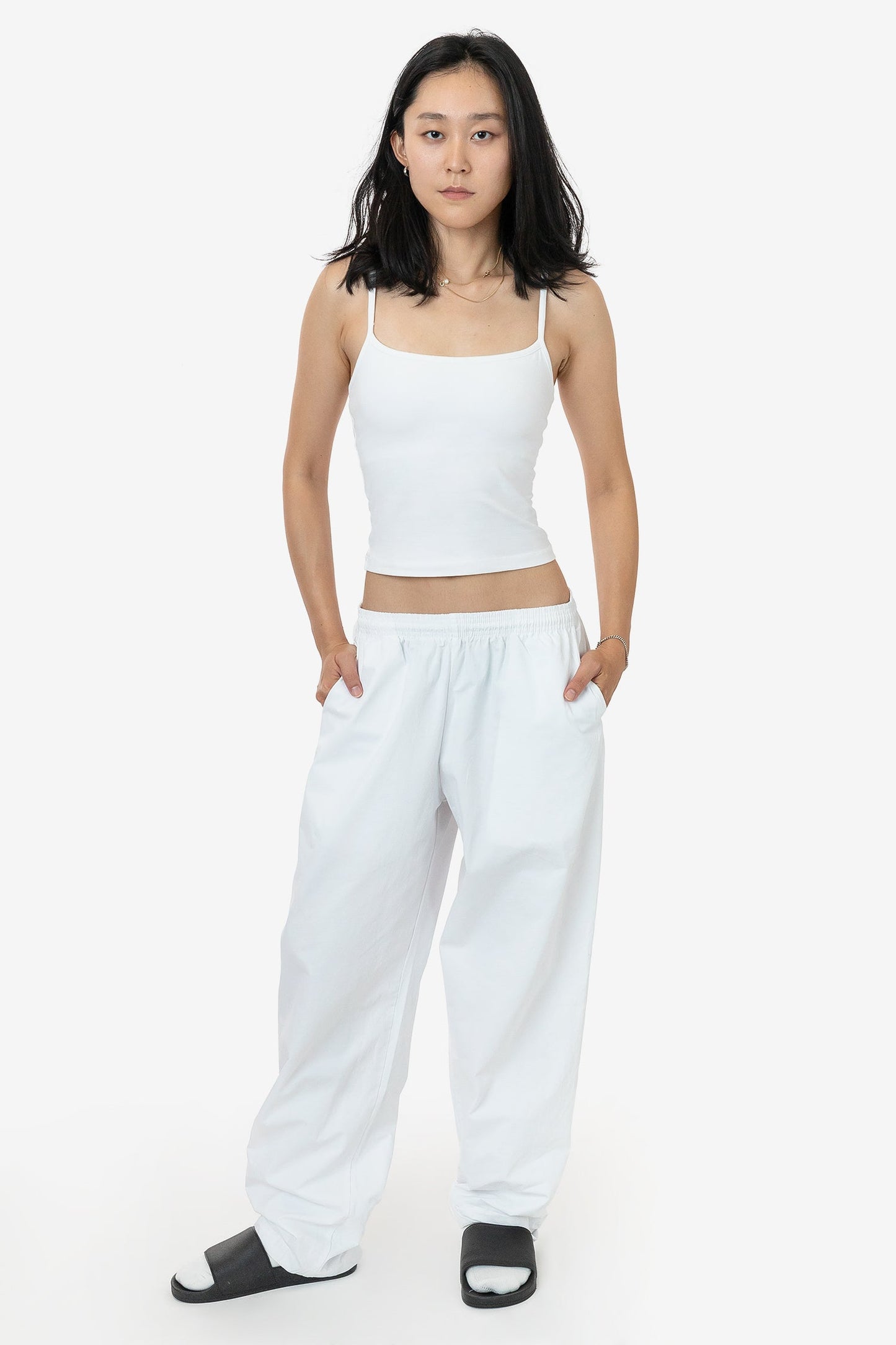 RJC405GD - Cotton Poplin Wide Leg Pant