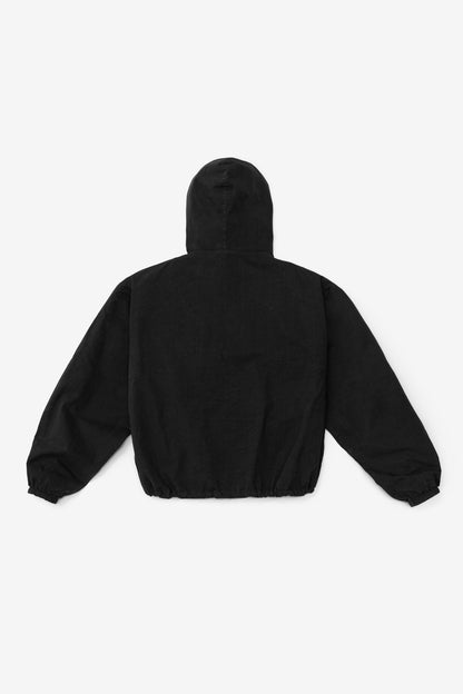 RJC410GD - Cotton Poplin Zip-Up Hooded Jacket