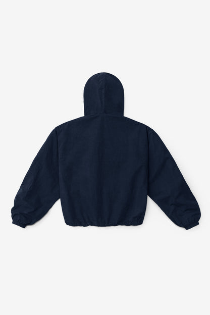 RJC410GD - Cotton Poplin Zip-Up Hooded Jacket