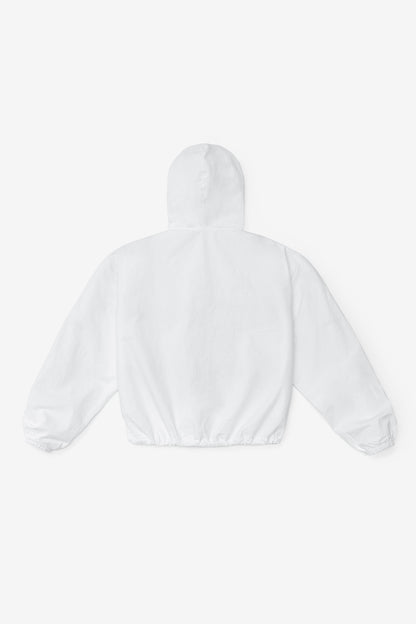 RJC410GD - Cotton Poplin Zip-Up Hooded Jacket