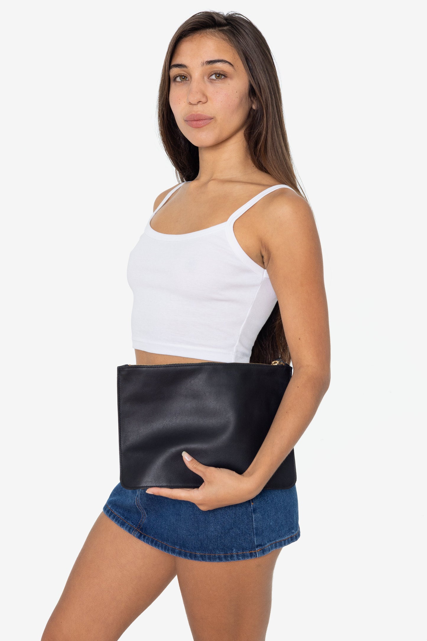 RLH3412 - Medium Leather Zip Pouch