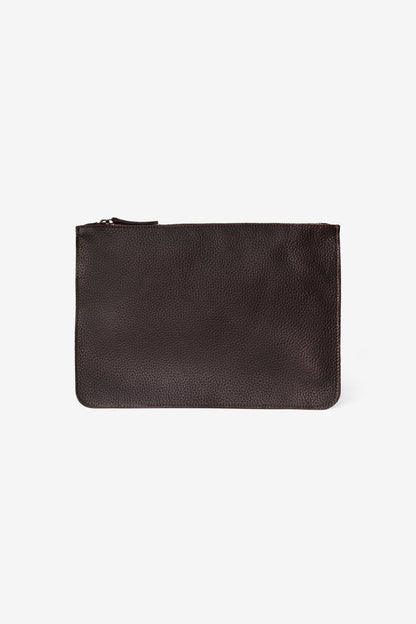 RLH3412 - Medium Leather Zip Pouch