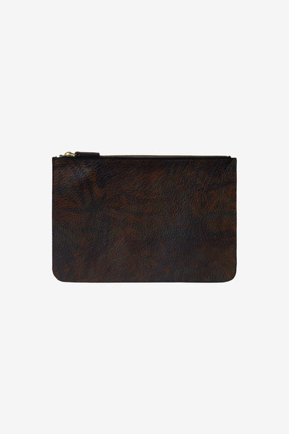 RLH3412 - Medium Leather Zip Pouch