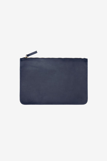 RLH3412 - Medium Leather Zip Pouch