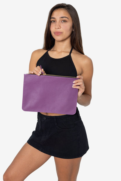 RLH3412 - Medium Leather Zip Pouch