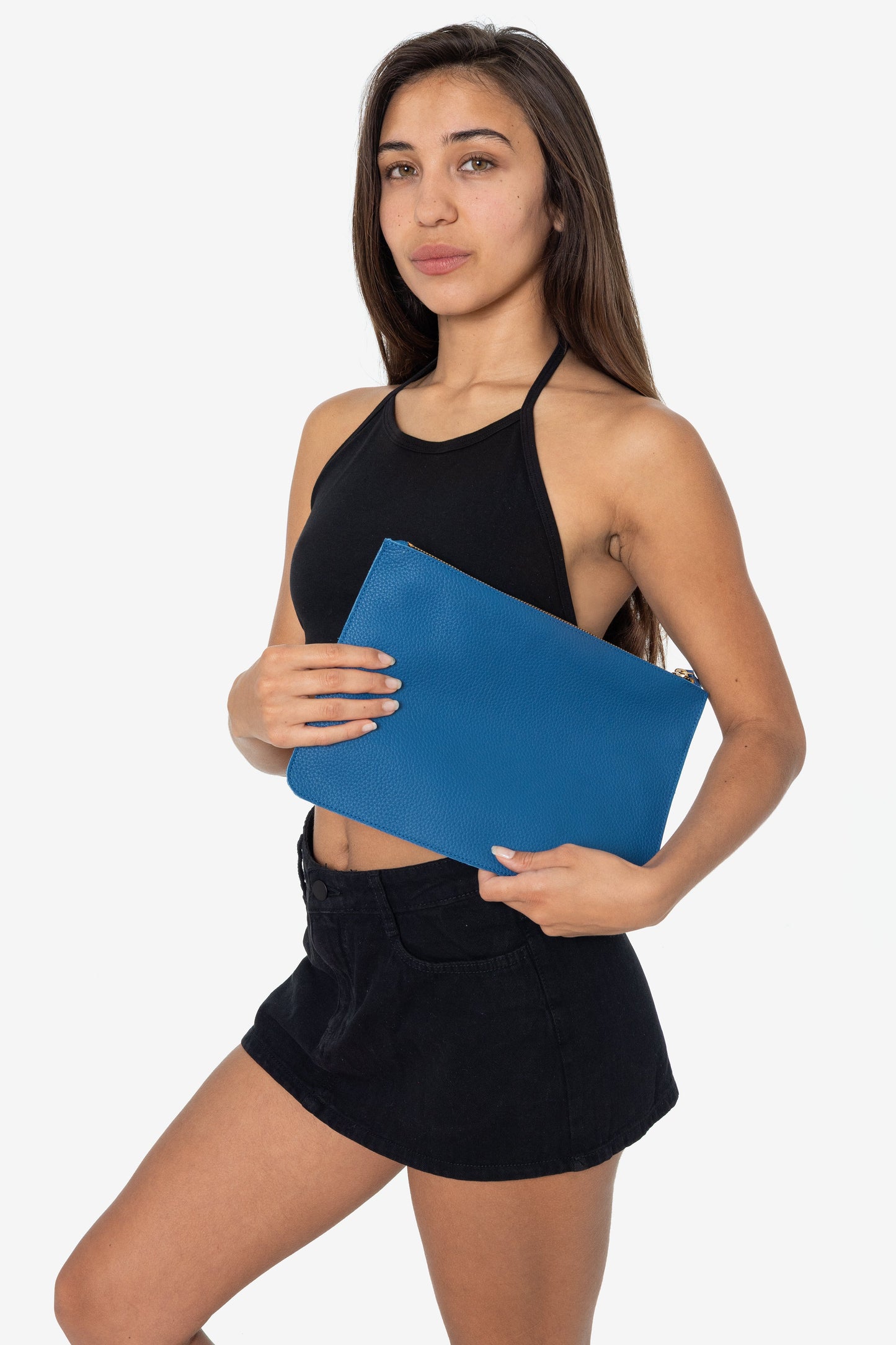 RLH3412 - Medium Leather Zip Pouch