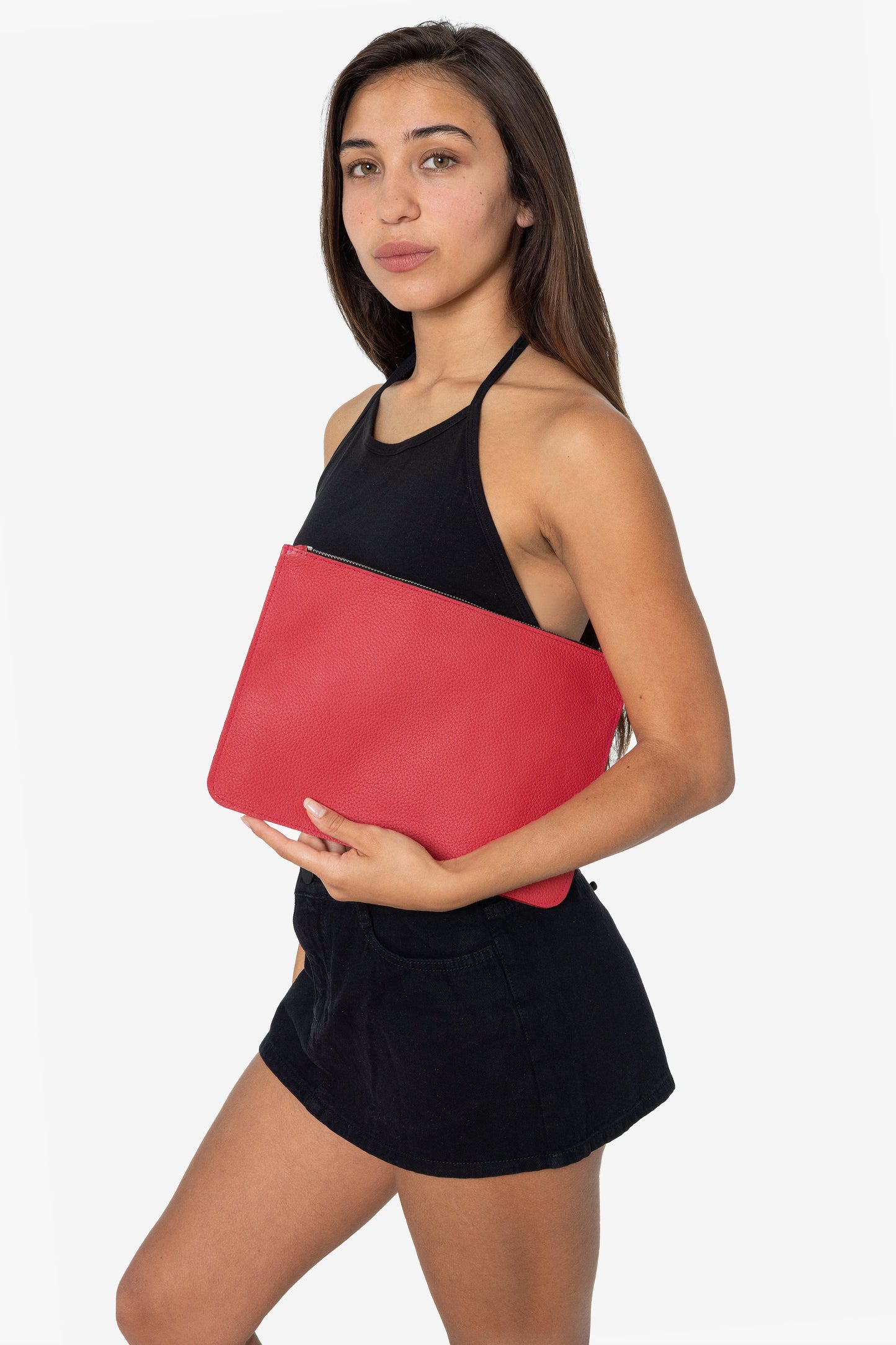 RLH3412 - Medium Leather Zip Pouch