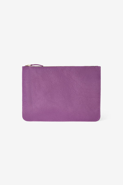RLH3412 - Medium Leather Zip Pouch