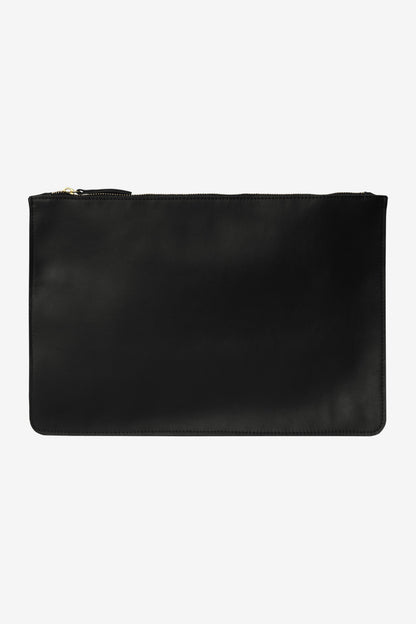 RLH3413 - Large Leather Zip Pouch