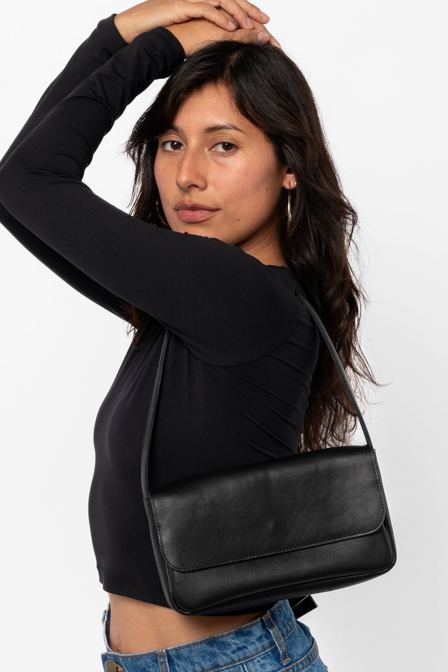 RLH3431 - Classic Leather Shoulder Bag