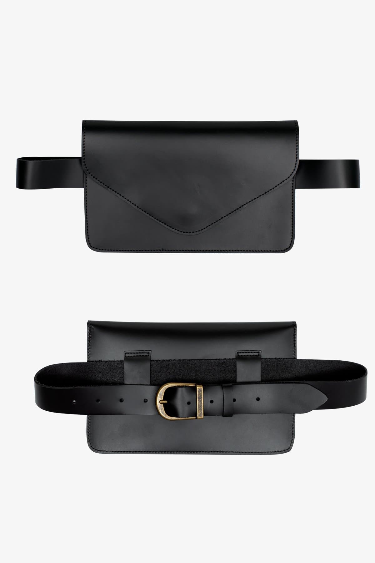 RLH3433 - Large Multifunctional Belted Envelope Clutch