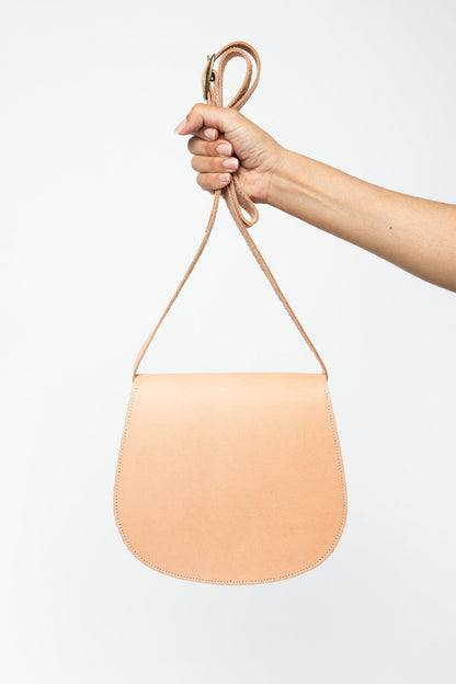 RLH3453 - Classic Leather Saddle Bag