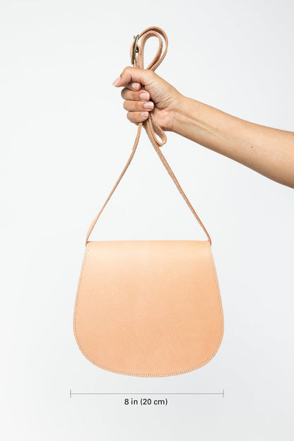 RLH3453 - Classic Leather Saddle Bag