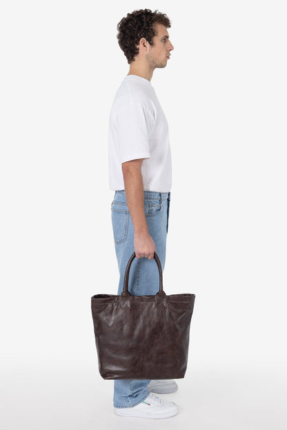 RLH3479 - Unisex Leather Museum Tote