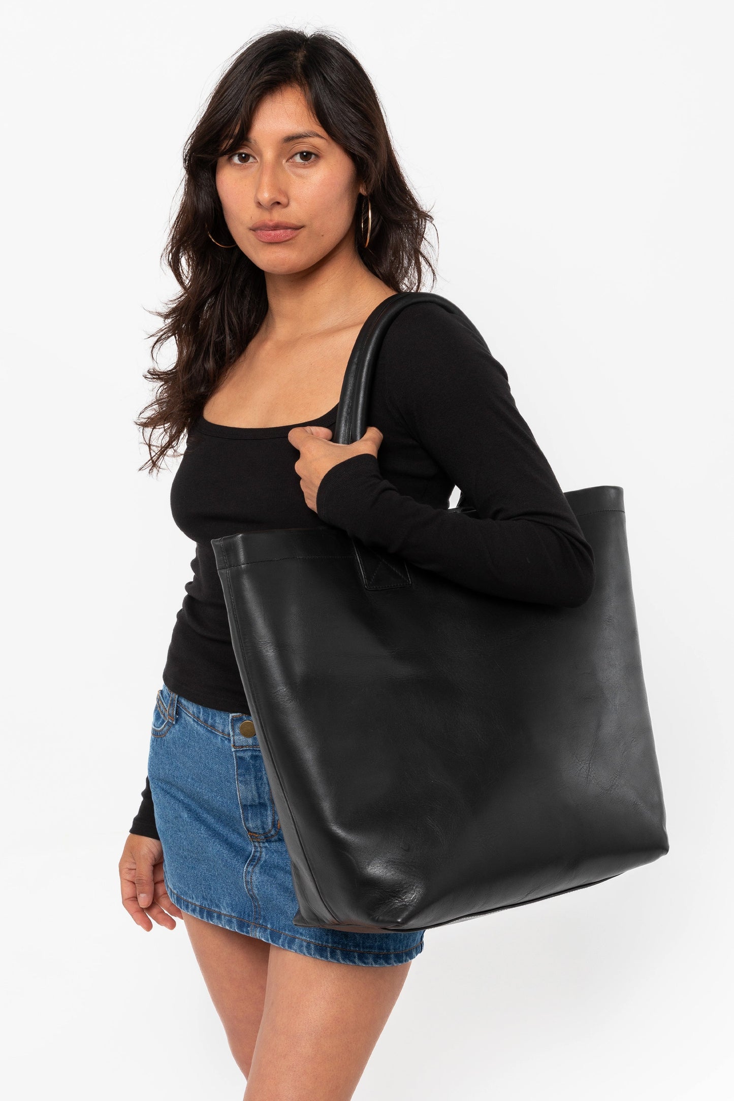 RLH3479 - Unisex Leather Museum Tote