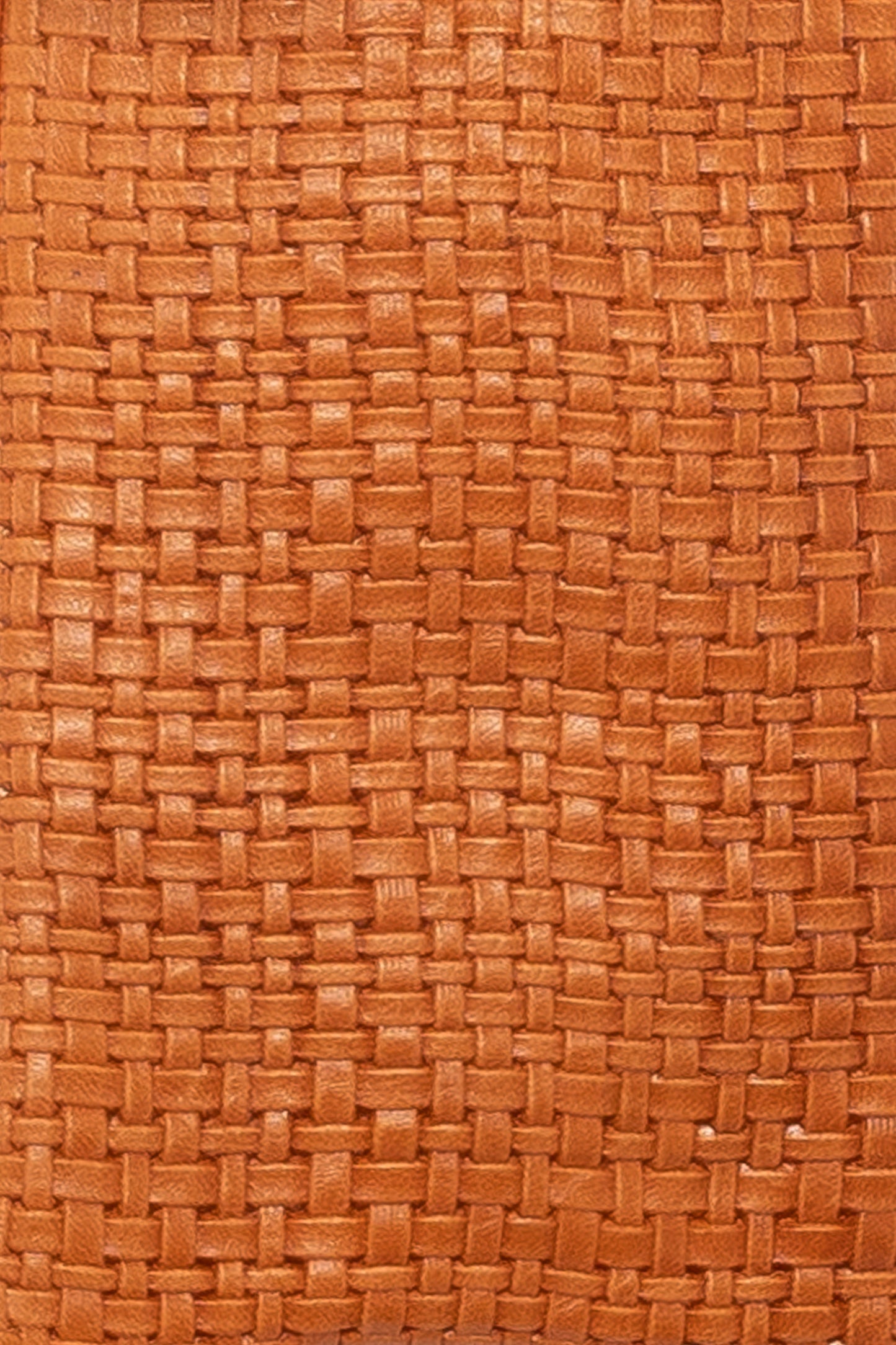 RLH3482 - Woven Leather Slim Tote