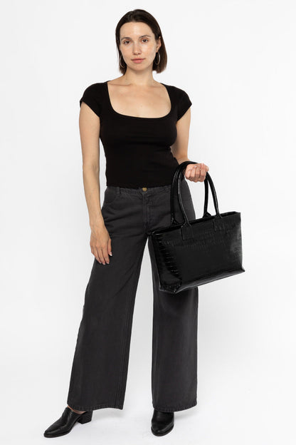 RLH3493 - Crocodile Weekday Tote Bag