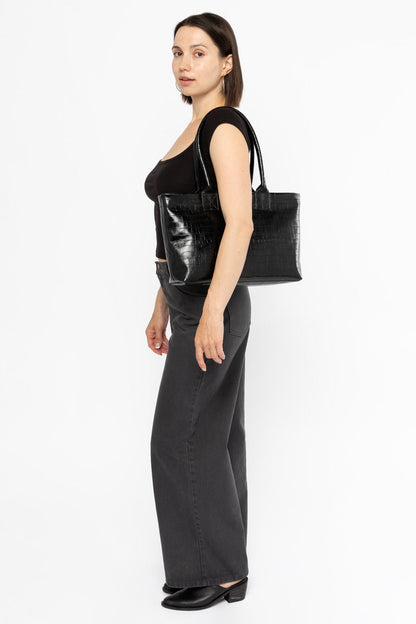 RLH3493 - Crocodile Weekday Tote Bag