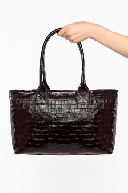 RLH3493 - Crocodile Weekday Tote Bag