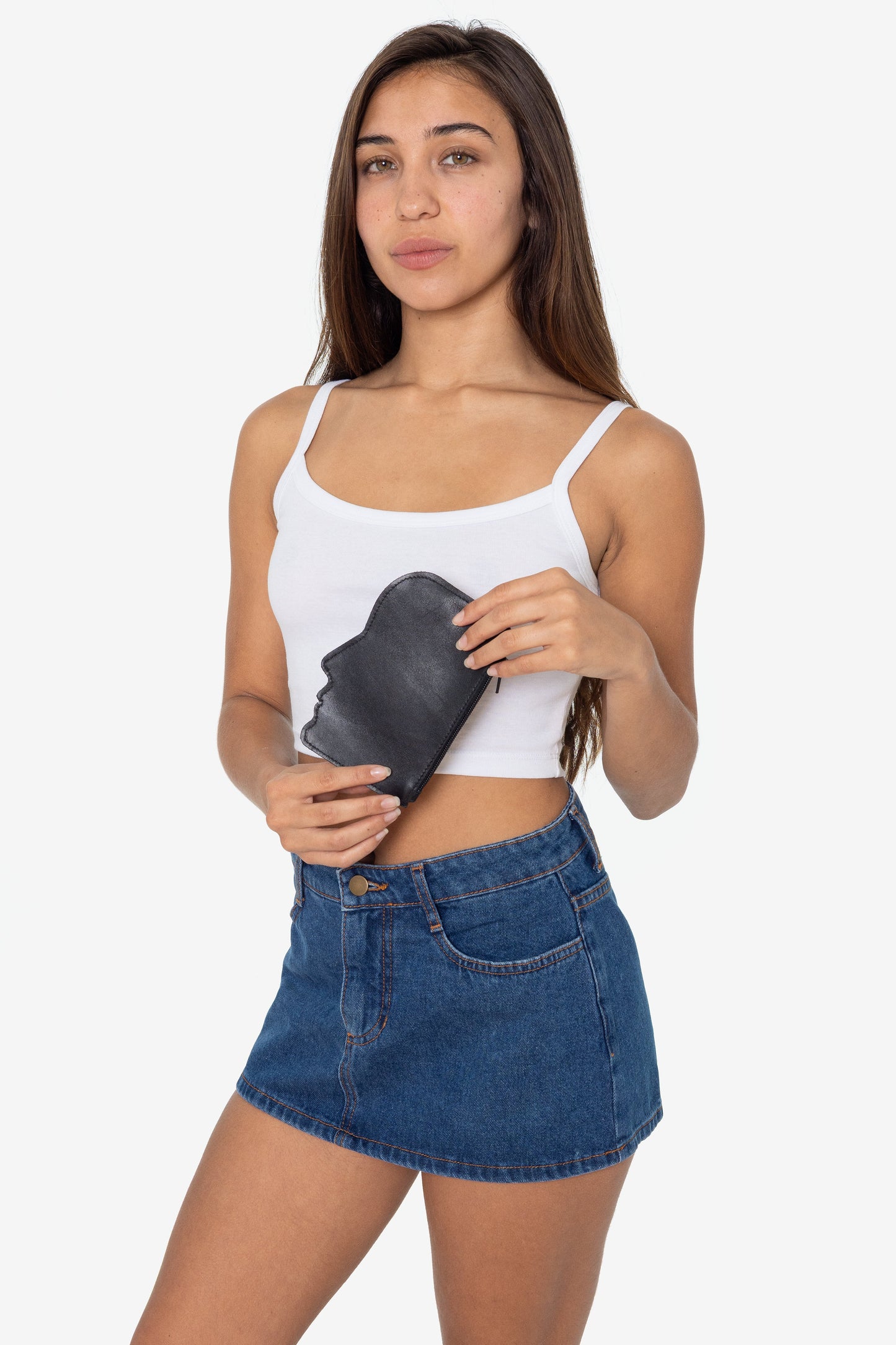 RLH3494 - Leather Silhouette Pouch