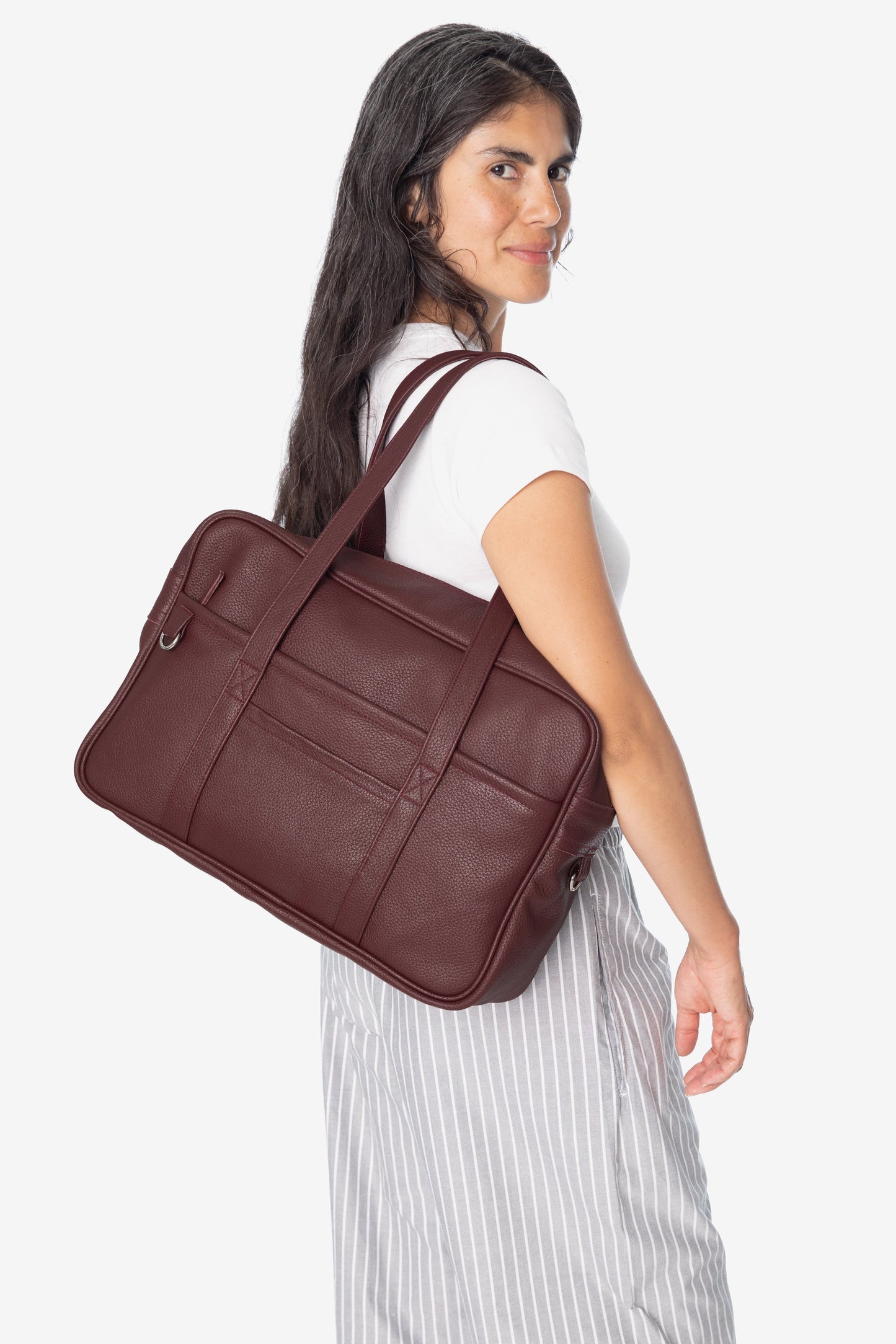 RLH504 - Unisex Leather School Satchel