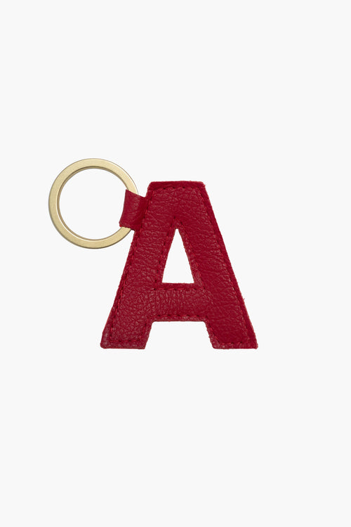 RLH520 - Leather Alphabet Keychain