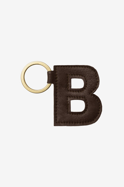 RLH520 - Leather Alphabet Keychain