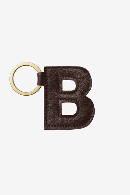 RLH520 - Leather Alphabet Keychain