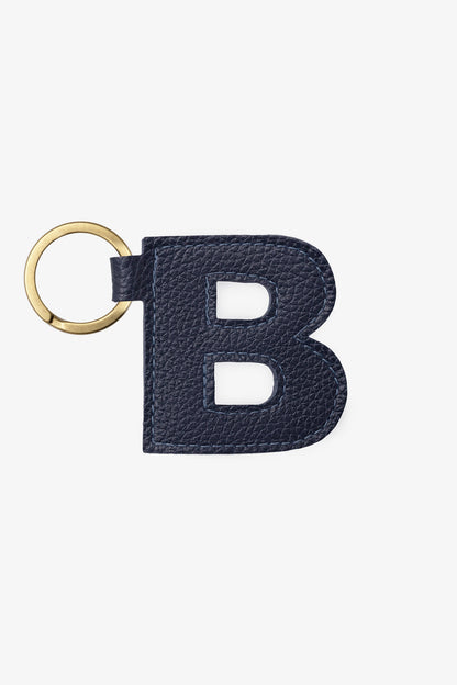 RLH520 - Leather Alphabet Keychain